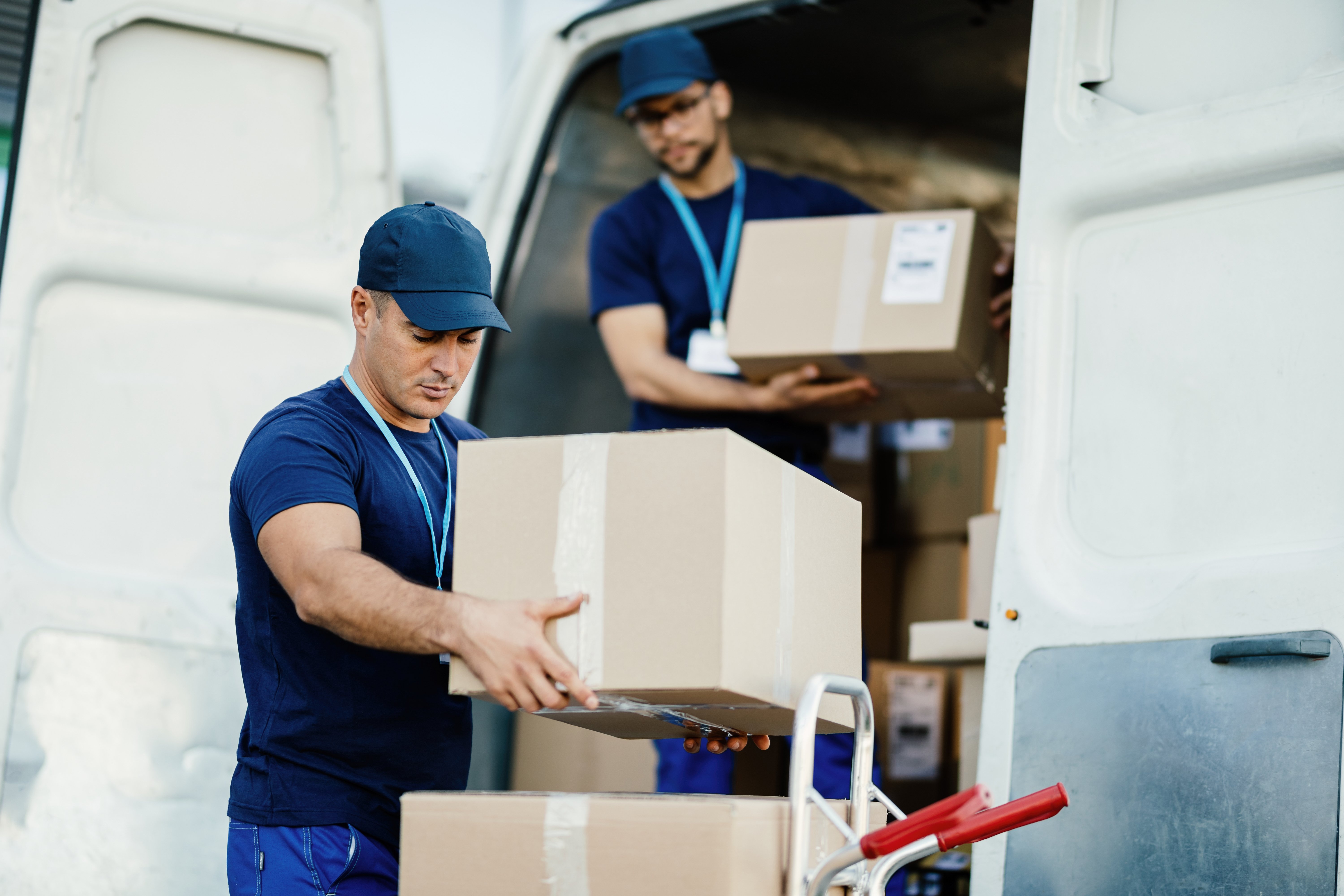Proceso de entrega de mobiliario